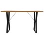 Massivholz-Esstisch aus recyceltem Holz 140x80x76 cm von vidaXL, Küchen- und Esstische - Ref: Foro24-247948, Preis: 219,37 €,...
