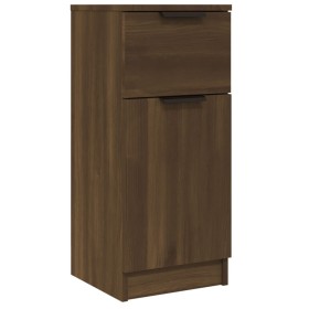 Brown oak plywood sideboard 30x30x70 cm by vidaXL, Sideboards - Ref: Foro24-817004, Price: 56,91 €, Discount: %