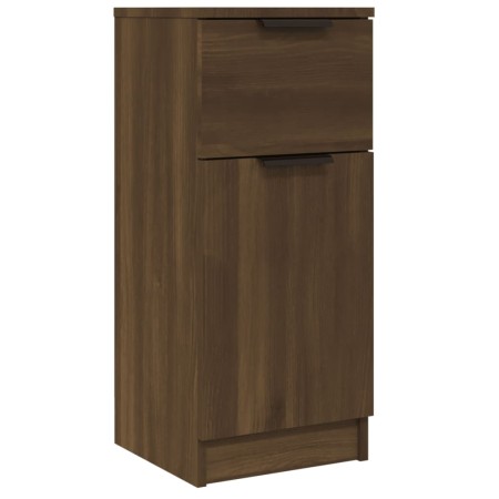 Brown oak plywood sideboard 30x30x70 cm by vidaXL, Sideboards - Ref: Foro24-817004, Price: 56,91 €, Discount: %