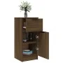Sideboard aus braunem Eichensperrholz, 30 x 30 x 70 cm von vidaXL, Sideboards - Ref: Foro24-817004, Preis: 55,77 €, Rabatt: %