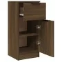Sideboard aus braunem Eichensperrholz, 30 x 30 x 70 cm von vidaXL, Sideboards - Ref: Foro24-817004, Preis: 55,77 €, Rabatt: %