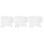 3 Stk. Sideboards aus Holzwerkstoff weiß von vidaXL, Sideboards - Ref: Foro24-3190141, Preis: 172,47 €, Rabatt: %