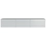 Arriate de acero galvanizado plateado 240x40x45 cm de vidaXL, Maceteros y jardineras - Ref: Foro24-316889, Precio: 45,96 €, D...