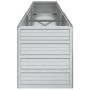 Arriate de acero galvanizado plateado 240x40x45 cm de vidaXL, Maceteros y jardineras - Ref: Foro24-316889, Precio: 45,96 €, D...