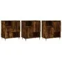 Aparadores 3 uds madera contrachapada roble ahumado de vidaXL, Aparadores - Ref: Foro24-3190146, Precio: 183,44 €, Descuento: %
