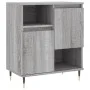 Aparadores 3 uds madera contrachapada gris Sonoma de vidaXL, Aparadores - Ref: Foro24-3190147, Precio: 171,55 €, Descuento: %