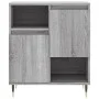 Aparadores 3 uds madera contrachapada gris Sonoma de vidaXL, Aparadores - Ref: Foro24-3190147, Precio: 171,55 €, Descuento: %