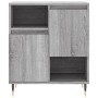 Sideboards 3 Einheiten graues Sonoma-Sperrholz von vidaXL, Sideboards - Ref: Foro24-3190147, Preis: 173,90 €, Rabatt: %