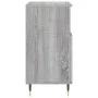 Aparadores 3 uds madera contrachapada gris Sonoma de vidaXL, Aparadores - Ref: Foro24-3190147, Precio: 171,55 €, Descuento: %