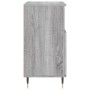 Sideboards 3 Einheiten graues Sonoma-Sperrholz von vidaXL, Sideboards - Ref: Foro24-3190147, Preis: 173,90 €, Rabatt: %