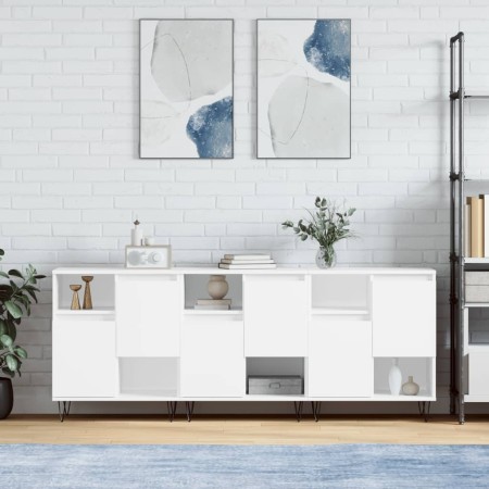 Sideboards 3 Einheiten aus weißem Sperrholz von vidaXL, Sideboards - Ref: Foro24-3190149, Preis: 176,04 €, Rabatt: %