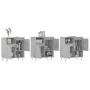 Sideboards 3 units concrete gray plywood by vidaXL, Sideboards - Ref: Foro24-3190153, Price: 171,22 €, Discount: %