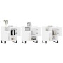 Aparadores 3 uds madera contrachapada blanco de vidaXL, Aparadores - Ref: Foro24-3190157, Precio: 195,77 €, Descuento: %