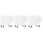 3 Stk. Sperrholz Sideboards weiß von vidaXL, Sideboards - Ref: Foro24-3190157, Preis: 193,24 €, Rabatt: %
