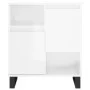 Aparadores 3 uds madera contrachapada blanco brillo de vidaXL, Aparadores - Ref: Foro24-3190159, Precio: 205,91 €, Descuento: %