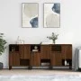 Sideboards 3 Einheiten aus eichenbraunem Sperrholz von vidaXL, Sideboards - Ref: Foro24-3190164, Preis: 192,66 €, Rabatt: %