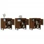 Sideboards 3 Einheiten aus eichenbraunem Sperrholz von vidaXL, Sideboards - Ref: Foro24-3190164, Preis: 192,66 €, Rabatt: %