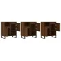 Sideboards 3 Einheiten aus eichenbraunem Sperrholz von vidaXL, Sideboards - Ref: Foro24-3190164, Preis: 192,66 €, Rabatt: %