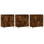 Sideboards 3 Einheiten aus geräuchertem Eichensperrholz von vidaXL, Sideboards - Ref: Foro24-3190194, Preis: 187,74 €, Rabatt: %