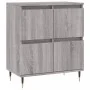 3 Stück Sideboards Sperrholz Sonoma grau von vidaXL, Sideboards - Ref: Foro24-3190195, Preis: 191,83 €, Rabatt: %