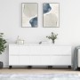 3 Stk. Sperrholz Sideboards weiß von vidaXL, Sideboards - Ref: Foro24-3190205, Preis: 212,05 €, Rabatt: %