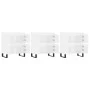 3 Stk. Sperrholz Sideboards weiß von vidaXL, Sideboards - Ref: Foro24-3190205, Preis: 209,97 €, Rabatt: %