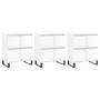Display cabinets 3 units plywood white gloss by vidaXL, Sideboards - Ref: Foro24-3190207, Price: 278,11 €, Discount: %