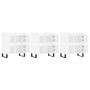 3 Stk. Sideboards aus Sperrholz glänzend weiß von vidaXL, Sideboards - Ref: Foro24-3190207, Preis: 282,46 €, Rabatt: %