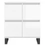 Display cabinets 3 units plywood white gloss by vidaXL, Sideboards - Ref: Foro24-3190207, Price: 278,11 €, Discount: %