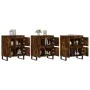 Sideboards 3 Einheiten aus geräuchertem Eichensperrholz von vidaXL, Sideboards - Ref: Foro24-3190210, Preis: 224,42 €, Rabatt: %
