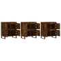 Sideboards 3 Einheiten aus geräuchertem Eichensperrholz von vidaXL, Sideboards - Ref: Foro24-3190210, Preis: 224,42 €, Rabatt: %