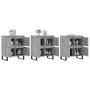 Sideboards 3 units plywood gray Sonoma by vidaXL, Sideboards - Ref: Foro24-3190211, Price: 224,85 €, Discount: %