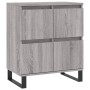 Aparadores 3 uds madera contrachapada gris Sonoma de vidaXL, Aparadores - Ref: Foro24-3190211, Precio: 234,61 €, Descuento: %