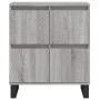 Sideboards 3 units plywood gray Sonoma by vidaXL, Sideboards - Ref: Foro24-3190211, Price: 224,85 €, Discount: %