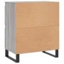 Sideboards 3 units plywood gray Sonoma by vidaXL, Sideboards - Ref: Foro24-3190211, Price: 224,85 €, Discount: %