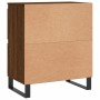 Sideboards 3 units oak brown plywood by vidaXL, Sideboards - Ref: Foro24-3190212, Price: 264,08 €, Discount: %