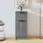 Sonoma graues Sperrholz-Sideboard 30x30x70 cm von vidaXL, Sideboards - Ref: Foro24-817002, Preis: 52,36 €, Rabatt: %