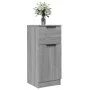 Sonoma graues Sperrholz-Sideboard 30x30x70 cm von vidaXL, Sideboards - Ref: Foro24-817002, Preis: 52,36 €, Rabatt: %