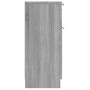 Sonoma graues Sperrholz-Sideboard 30x30x70 cm von vidaXL, Sideboards - Ref: Foro24-817002, Preis: 53,19 €, Rabatt: %