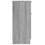 Sonoma graues Sperrholz-Sideboard 30x30x70 cm von vidaXL, Sideboards - Ref: Foro24-817002, Preis: 52,36 €, Rabatt: %