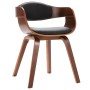 Esszimmerstühle 4 Stück aus gebogenem Holz und Kunstleder von vidaXL, Essstühle - Ref: Foro24-3054812, Preis: 640,01 €, Rabat...