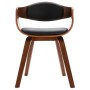 Dining chairs 4 pcs curved wood and synthetic leather by vidaXL, dining chairs - Ref: Foro24-3054812, Price: 640,01 €, Discou...