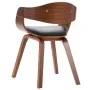 Esszimmerstühle 4 Stück aus gebogenem Holz und Kunstleder von vidaXL, Essstühle - Ref: Foro24-3054812, Preis: 550,73 €, Rabat...