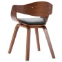 Esszimmerstühle 4 Stück aus gebogenem Holz und Kunstleder von vidaXL, Essstühle - Ref: Foro24-3054812, Preis: 640,01 €, Rabat...