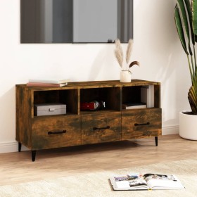 TV-Möbel Sperrholz Räuchereiche 102x35x50 cm von vidaXL, TV-Möbel - Ref: Foro24-817498, Preis: 85,90 €, Rabatt: %