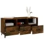 TV-Möbel Sperrholz Räuchereiche 102x35x50 cm von vidaXL, TV-Möbel - Ref: Foro24-817498, Preis: 84,81 €, Rabatt: %