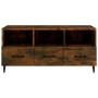 TV-Möbel Sperrholz Räuchereiche 102x35x50 cm von vidaXL, TV-Möbel - Ref: Foro24-817498, Preis: 85,90 €, Rabatt: %