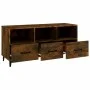 TV-Möbel Sperrholz Räuchereiche 102x35x50 cm von vidaXL, TV-Möbel - Ref: Foro24-817498, Preis: 84,81 €, Rabatt: %