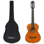 Konzertgitarre für Einsteiger und Kinder mit Koffer 1/2 34" von vidaXL, Gitarren - Ref: Foro24-3055605, Preis: 67,14 €, Rabat...