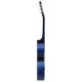Einsteiger-Konzertgitarre mit blauem Koffer 3/4 36" von vidaXL, Gitarren - Ref: Foro24-3055888, Preis: 68,96 €, Rabatt: %